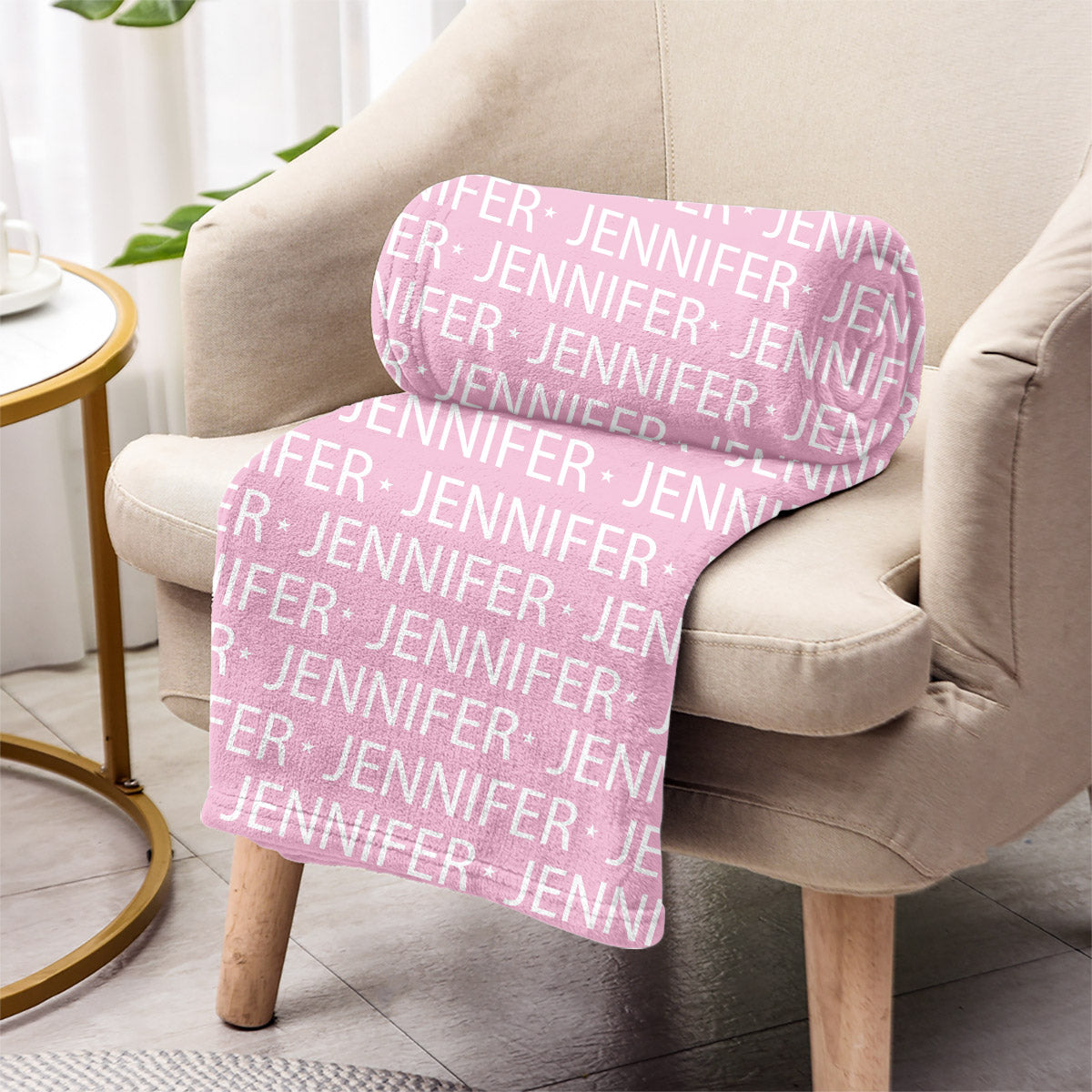 Custom Name Pattern - Personalized Step Mom Blanket