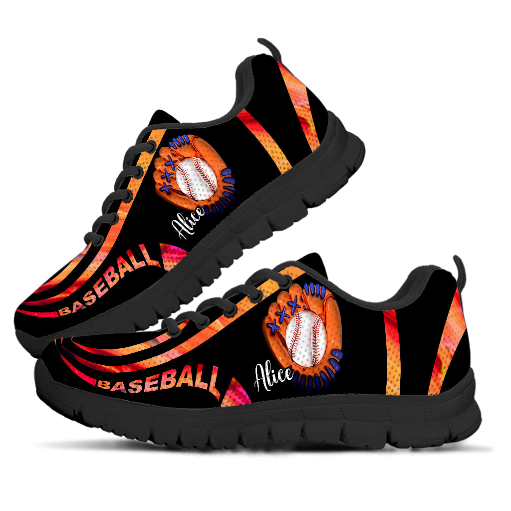 Baseball Mom - Personalized Baseball Sneakers