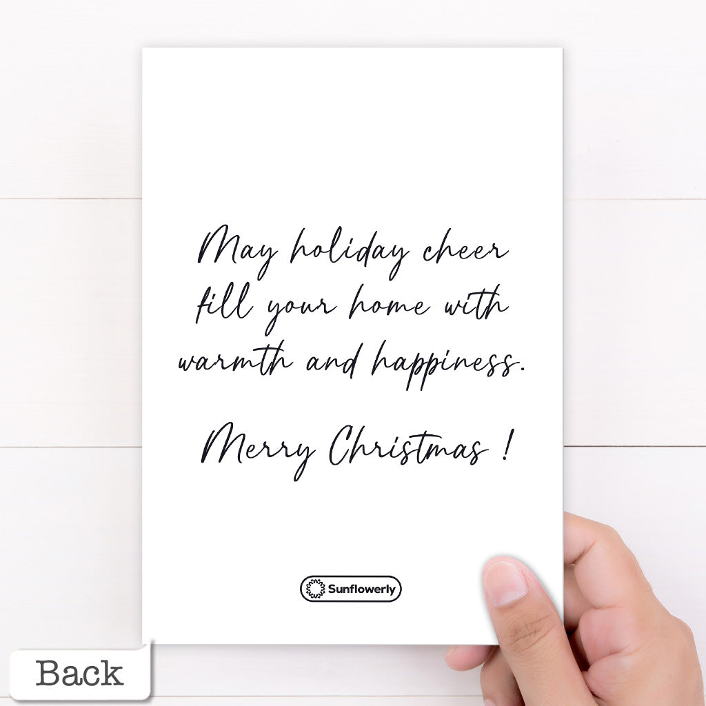 Any Message Card & Photo Upload - Personalized Greeting Card