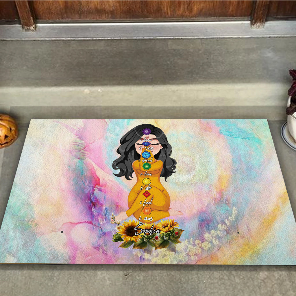 Let That Shit Go - Personalized Yoga Doormat