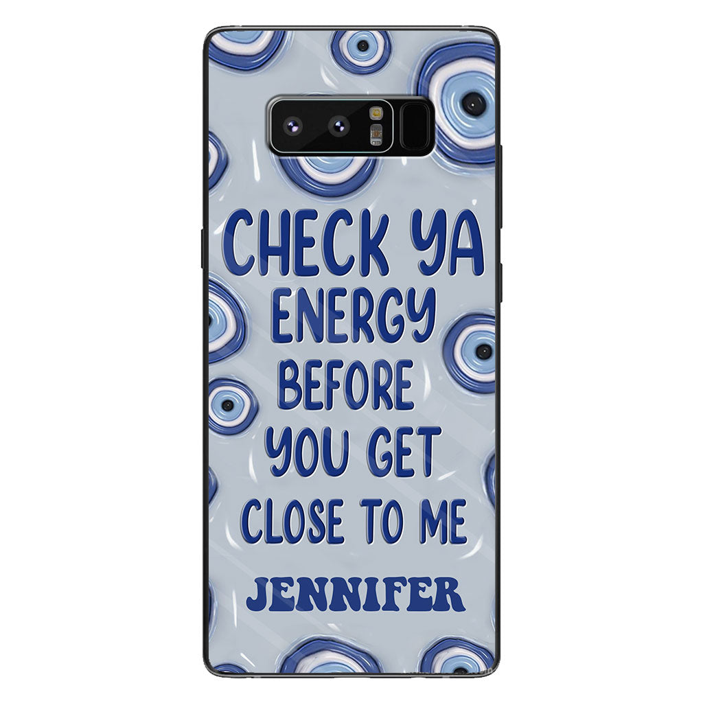 Check Ya Energy - Personalized Witch Phone Case