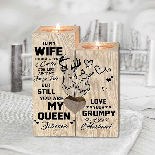 To My Wife - Hunting Candle Holder
