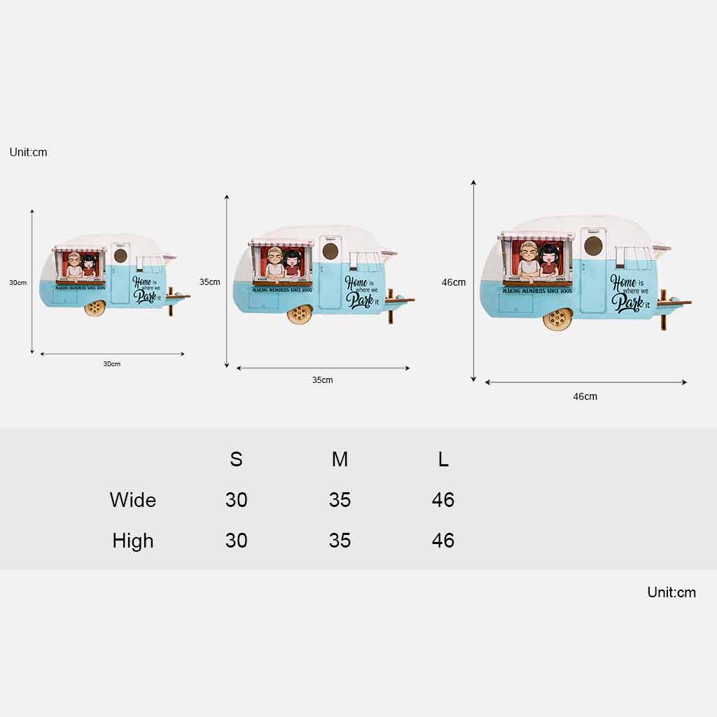 Camping Partners For Life - Personalized Wood Sign