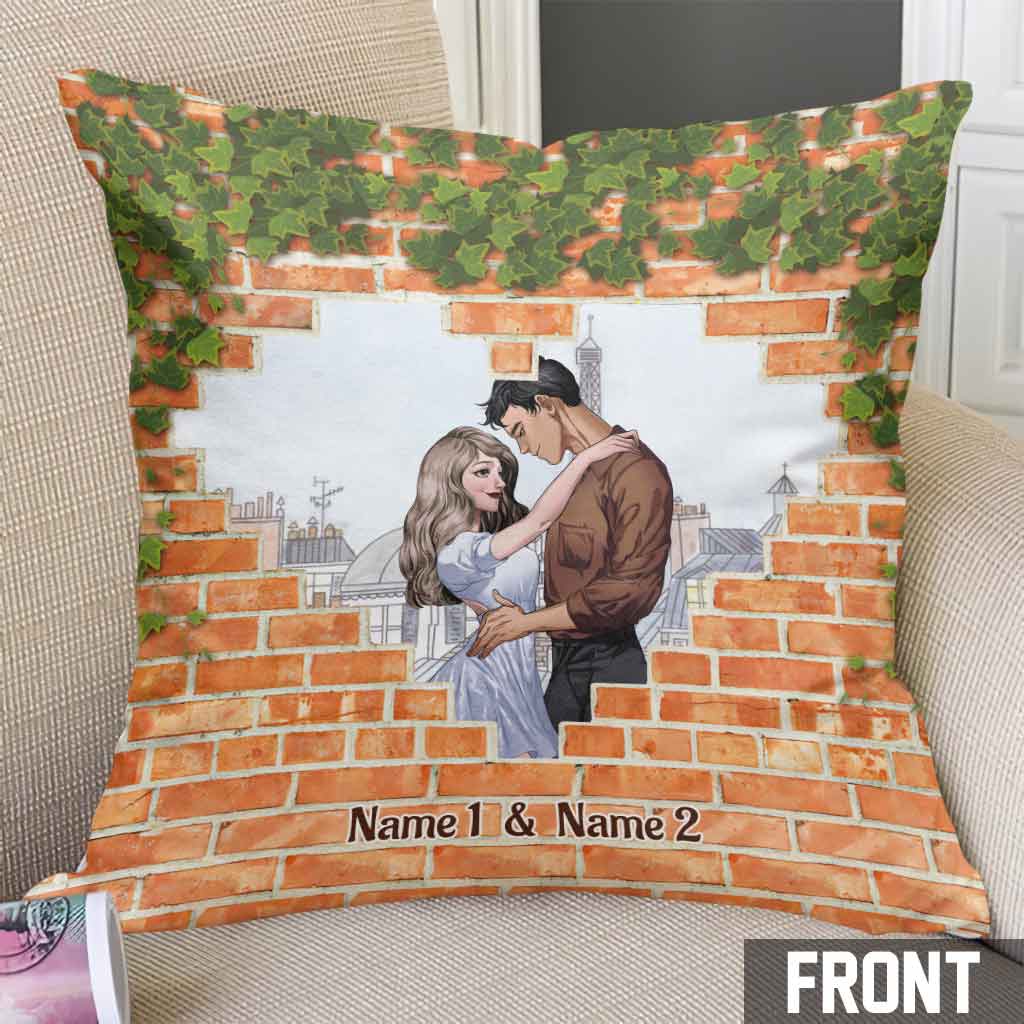 I Fell For You - Personalized Couple Throw Pillow