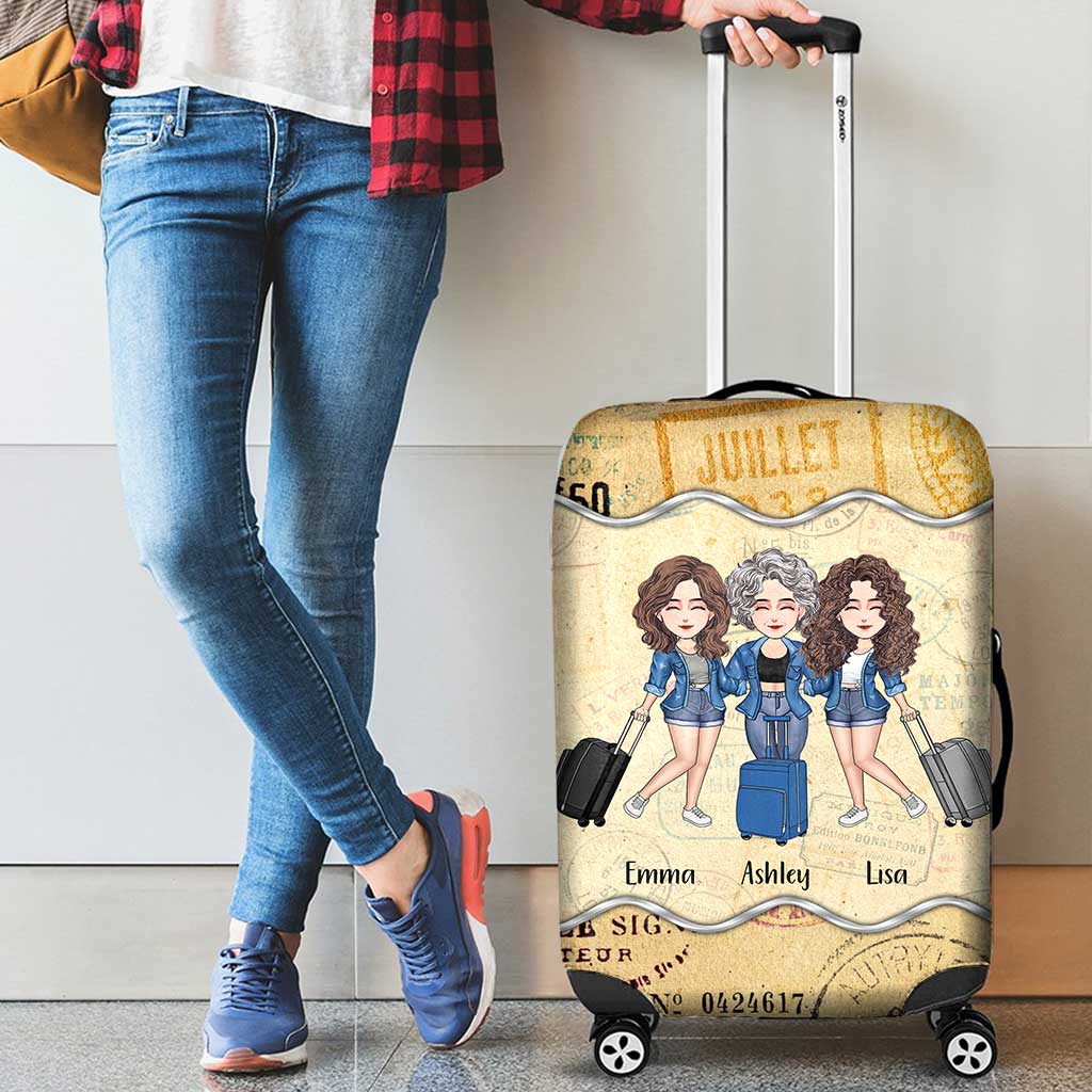 Mother Daughter Trip - Gift for mom, daughter - Personalized Luggage Cover