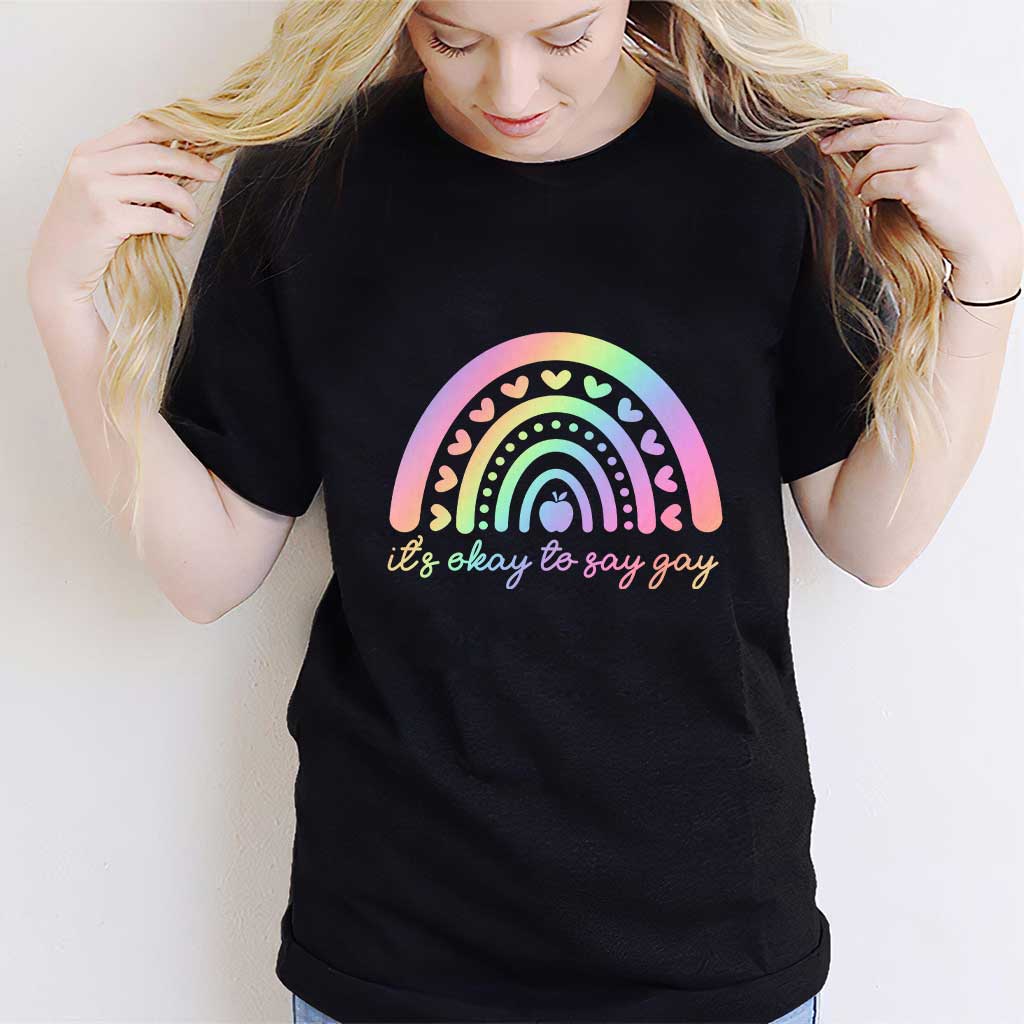 It's Okay To Say - Teacher T-shirt and Hoodie