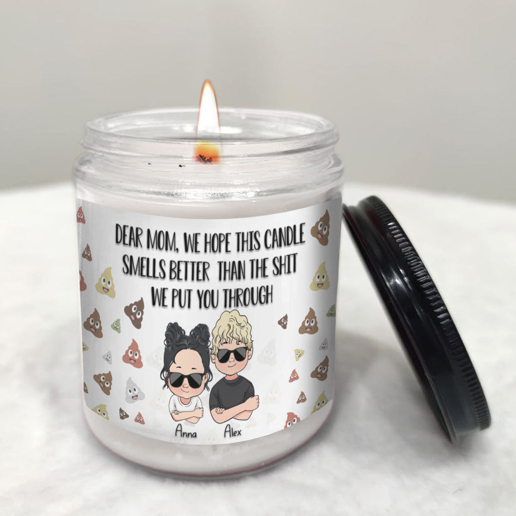 Dear Mom Dear Dad Funny Gift - Gift for mom, grandma, grandpa, dad - Personalized