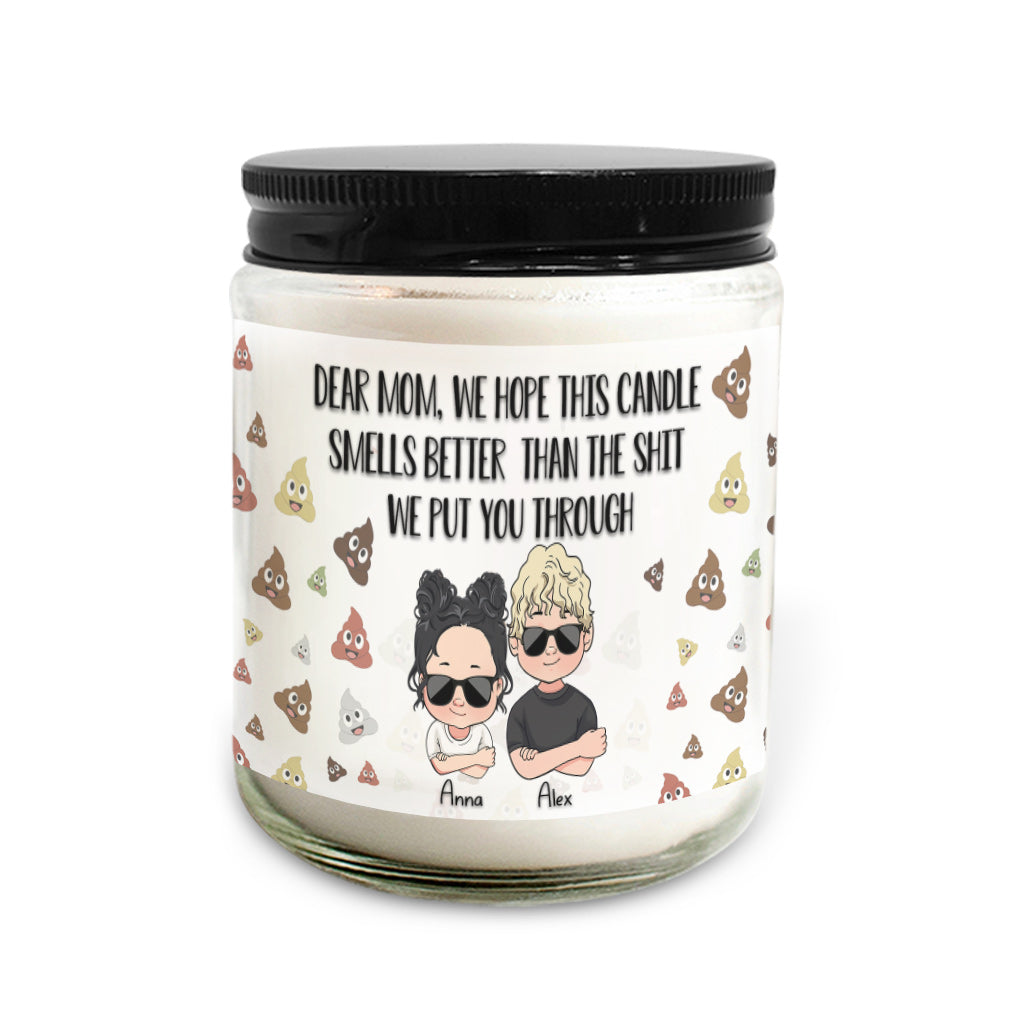 Dear Mom Dear Dad Funny Gift - Gift for mom, grandma, grandpa, dad - Personalized