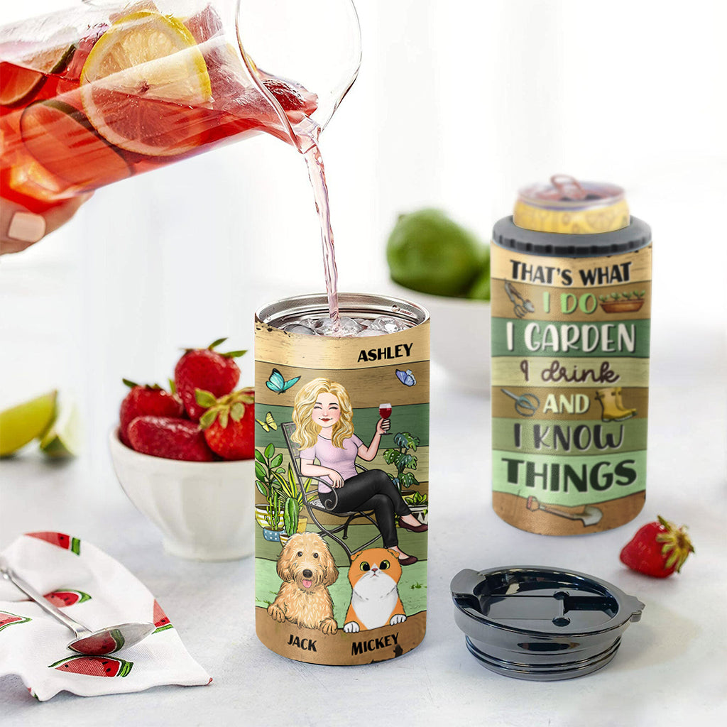 That's What I Do - Personalized Gardening Can Cooler