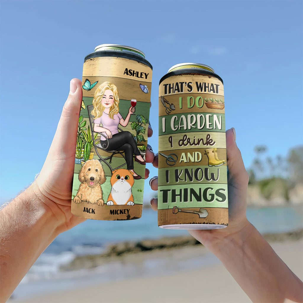 That's What I Do - Personalized Gardening Can Cooler