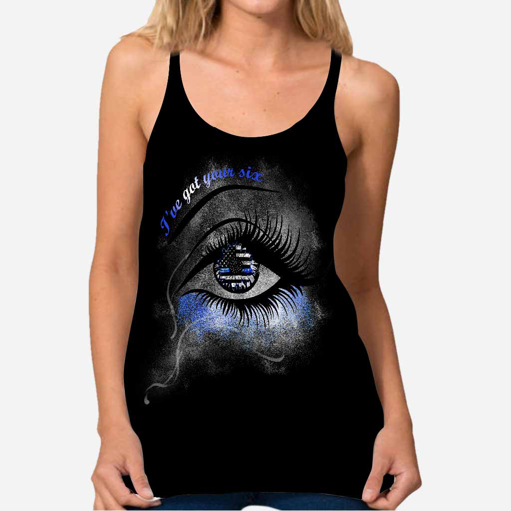 I've Got Your Six  - Police Officer Cross Tank Top