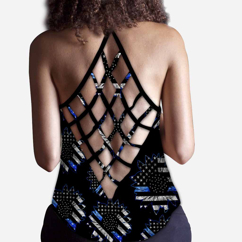 I've Got Your Six  - Police Officer Cross Tank Top