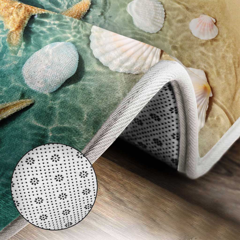 Beach Lover - Sea Lover 3 Pieces Bathroom Mats Set