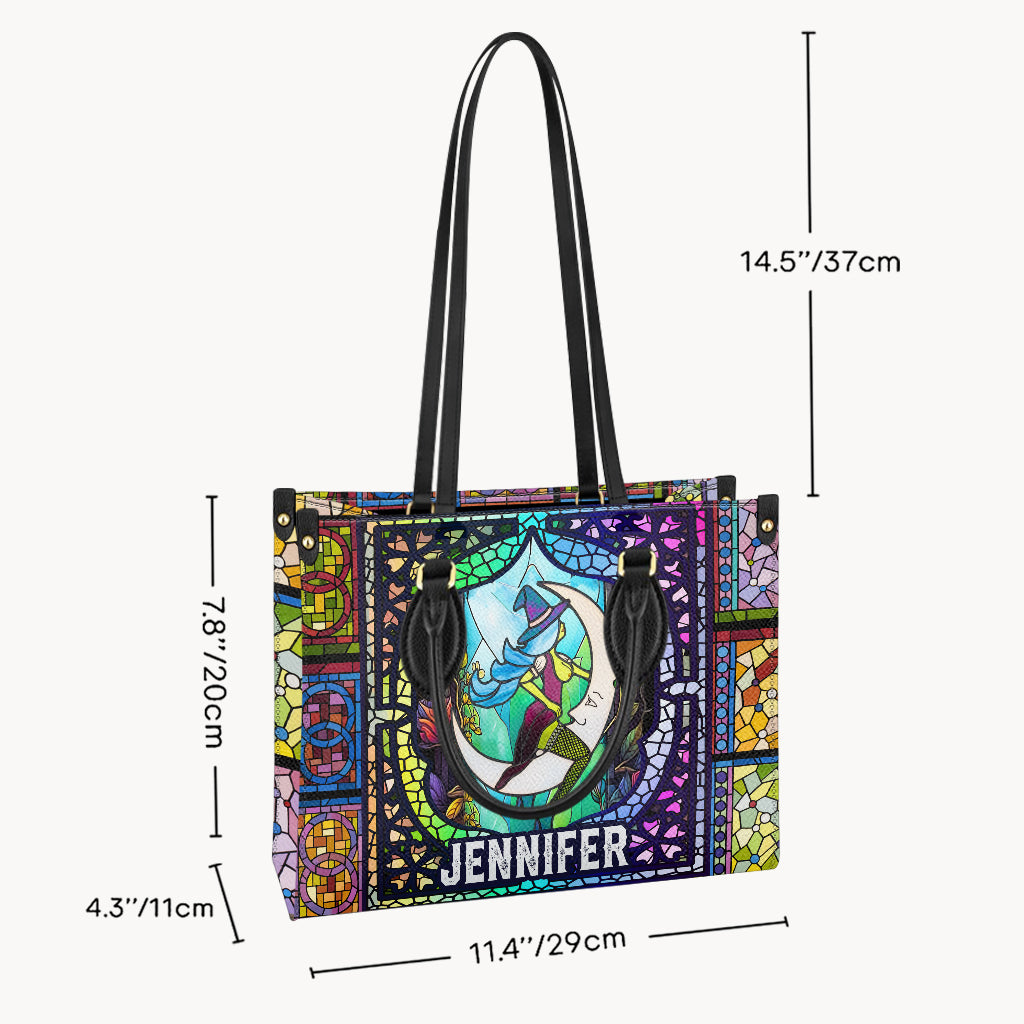 Witch Vibes - Personalized Witch Leather Handbag