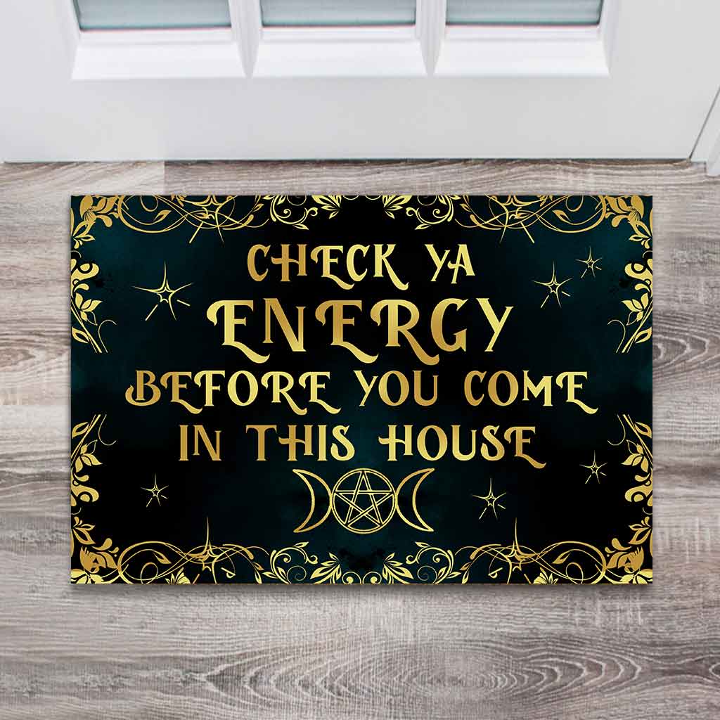 Check Ya Energy - Witch Doormat 1
