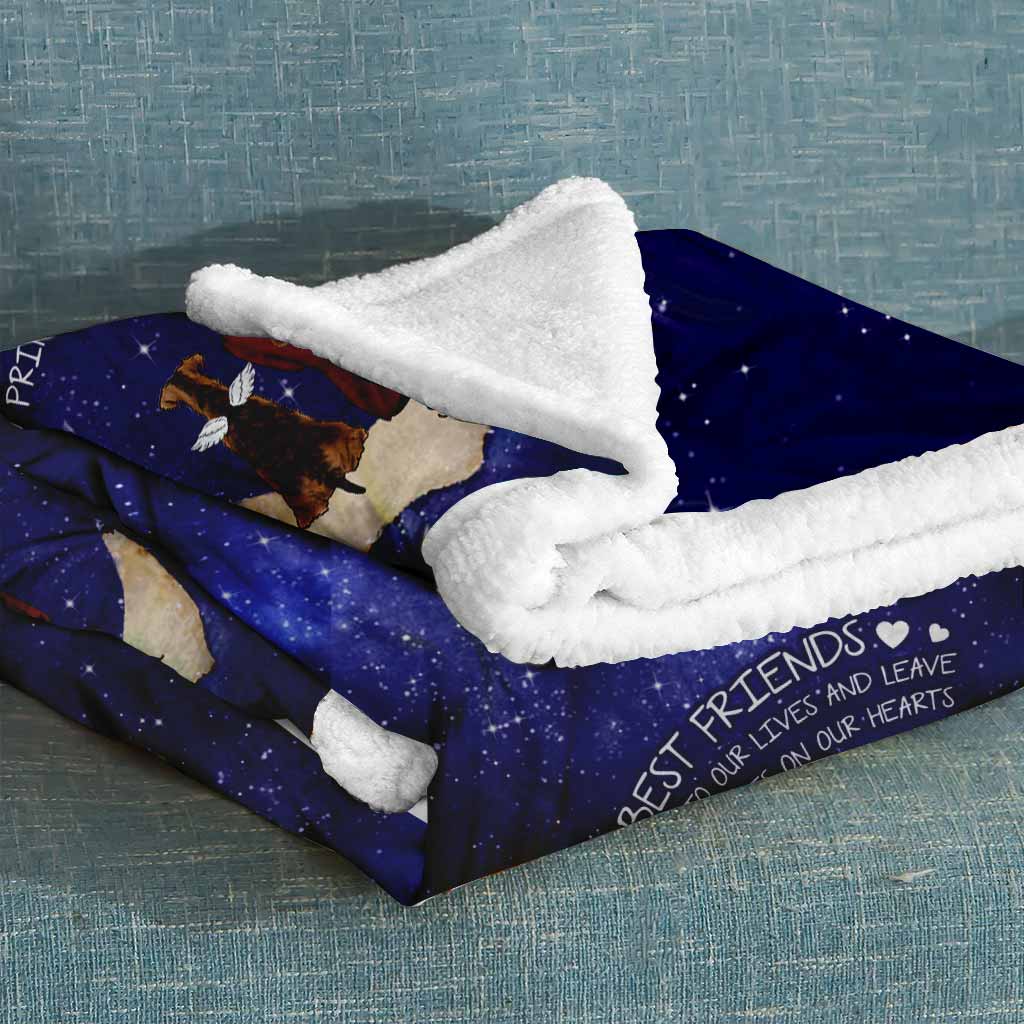 Forever In Our My Heart - Personalized Dog Blanket