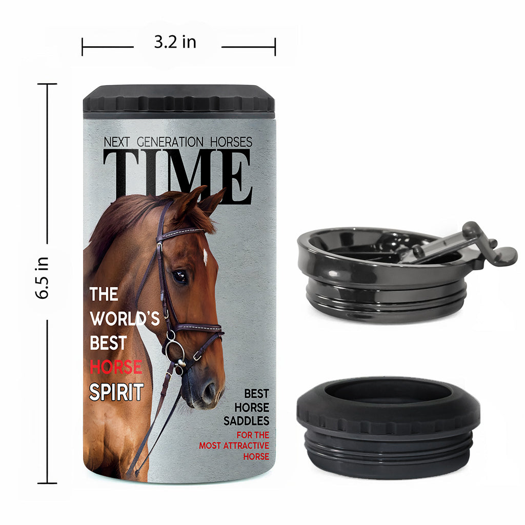 Magazine Covers - Personalized Horse Can Cooler