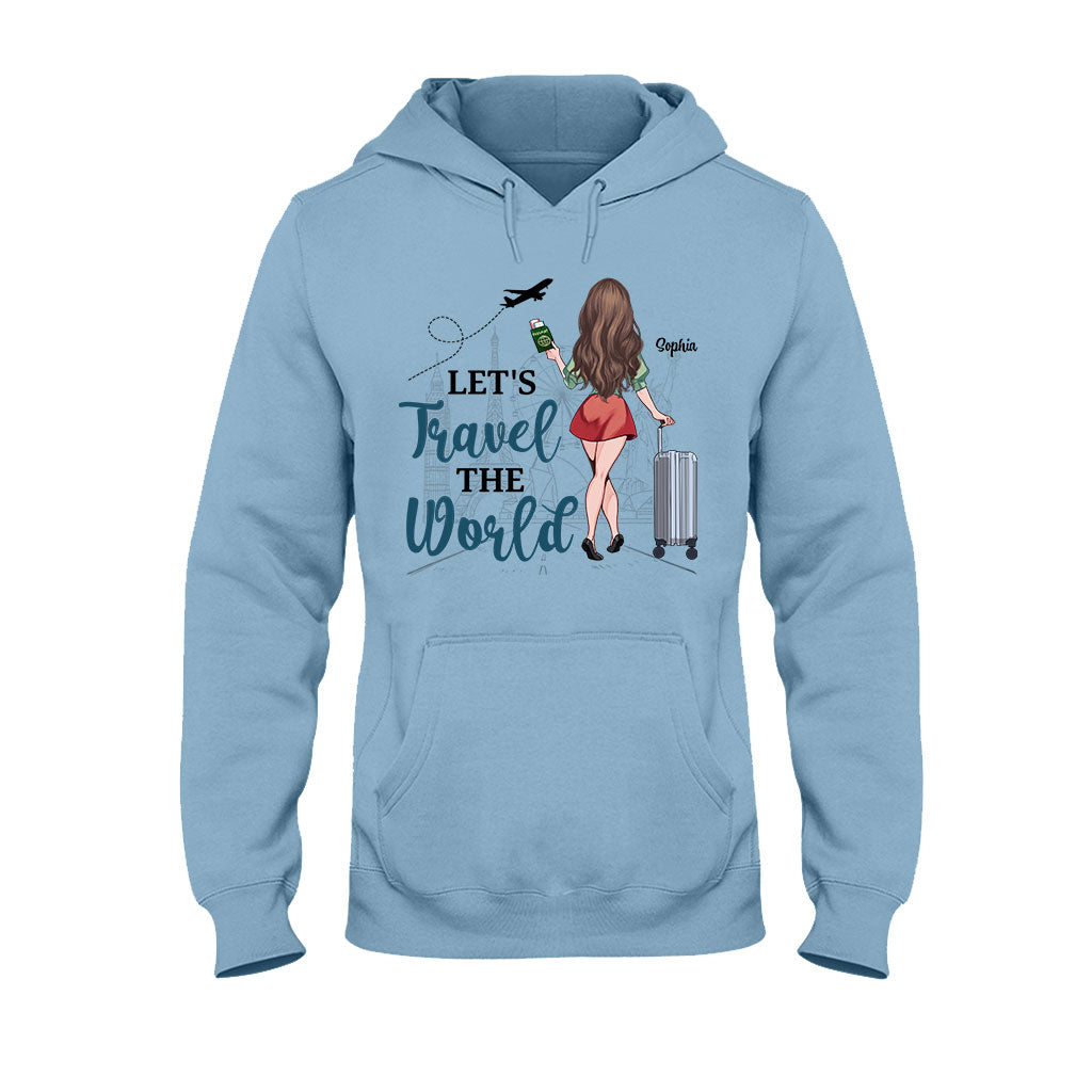 So The Adventure - Travelling gift for mom, daughter, granddaughter, wife, girlfriend, friend - Personalized T-shirt And Hoodie