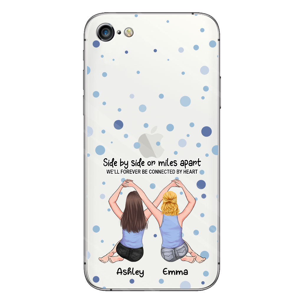 Bestie Forever - Bestie gift for sister - Personalized Clear Phone Case