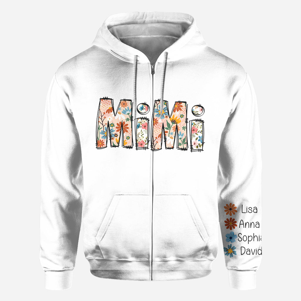 Best Mimi Ever - Personalized Grandma All Over Shirt