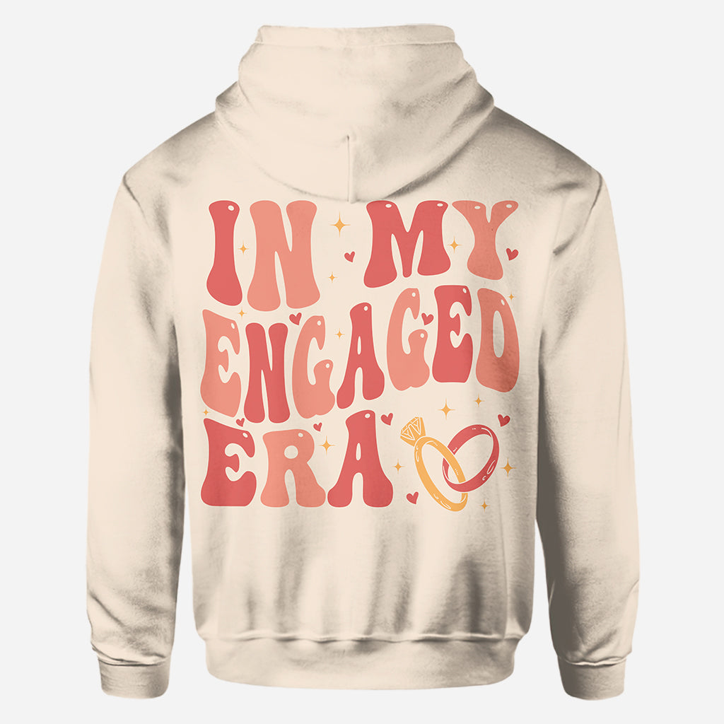 In My Engaged Era - wedding gift for bride - Personalized All Over Shirt