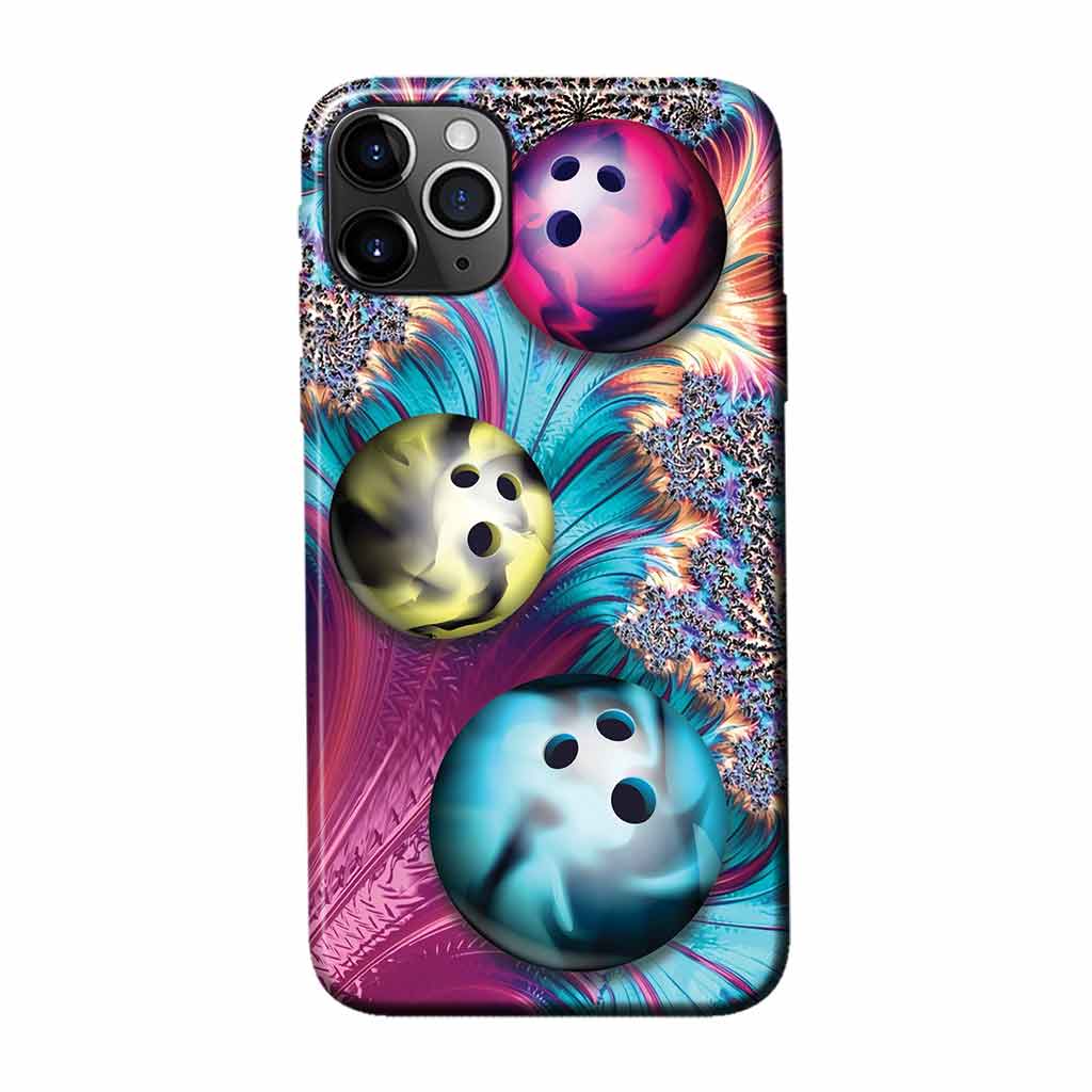 Colorful Bowling Balls Phone Case