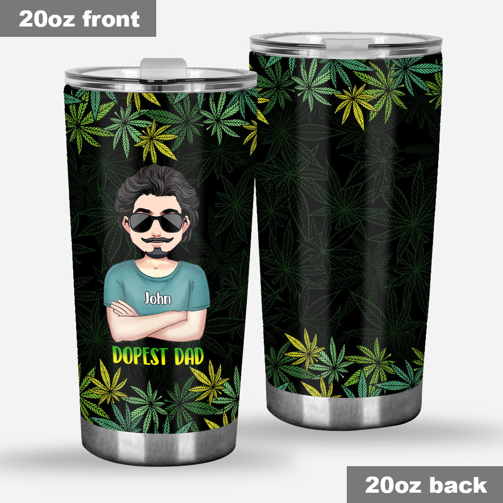 Dopest Dad - Personalized Father Tumbler