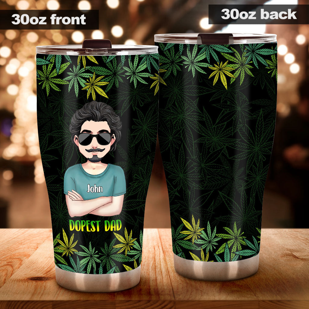 Dopest Dad - Personalized Father Tumbler