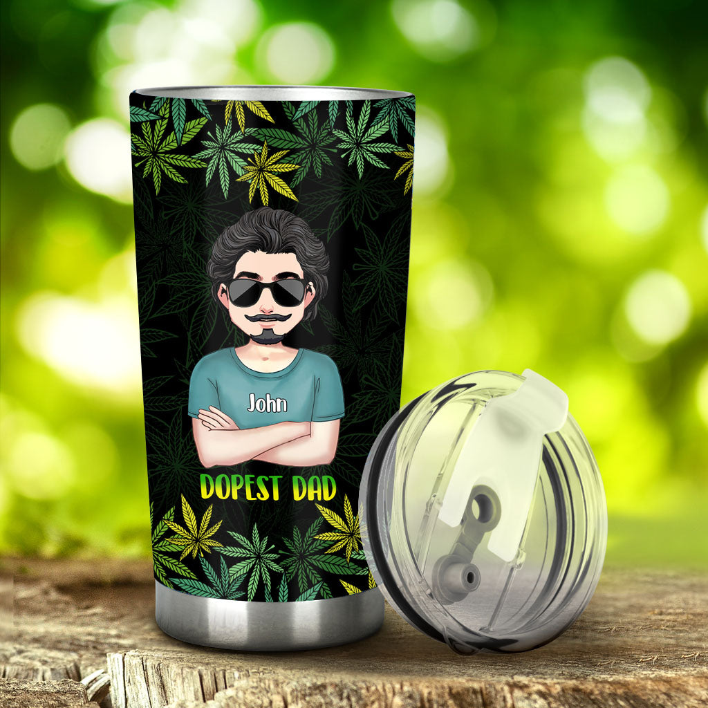 Dopest Dad - Personalized Father Tumbler