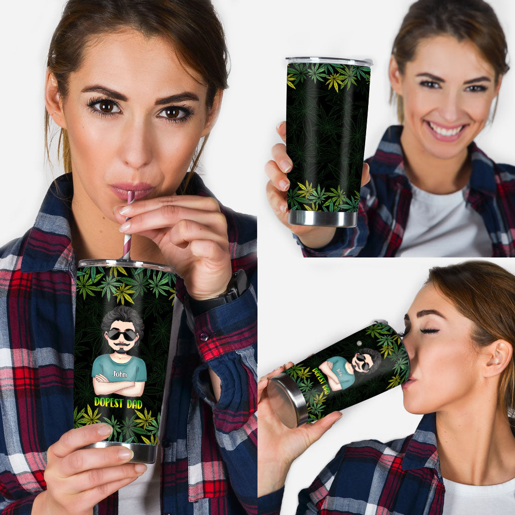 Dopest Dad - Personalized Father Tumbler