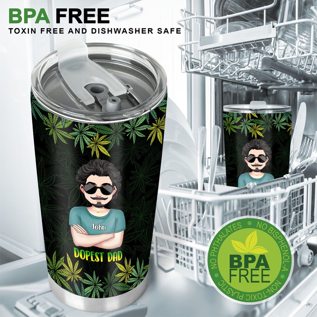 Dopest Dad - Personalized Father Tumbler