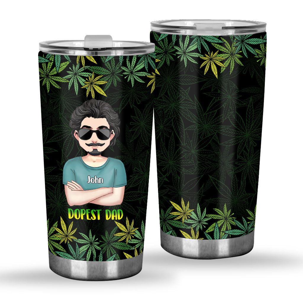 Dopest Dad - Personalized Father Tumbler