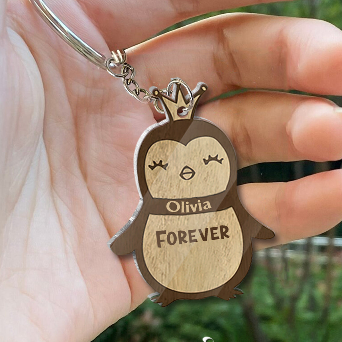 Let's Do This Forever - Personalized Couple Keychain