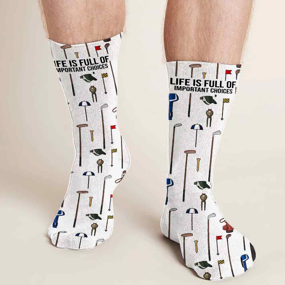 This Is How I Roll - Personalized Golf Socks