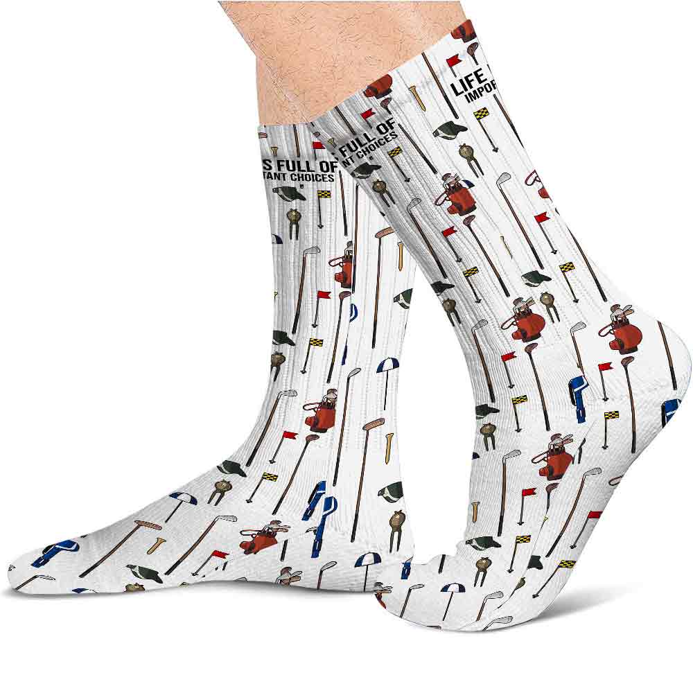 This Is How I Roll - Personalized Golf Socks