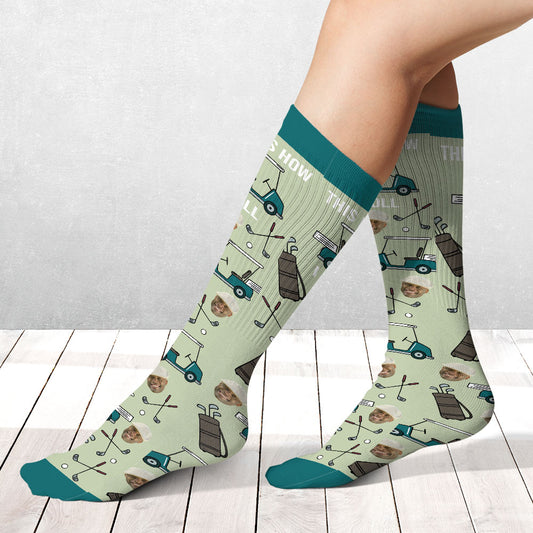 This Is How I Roll - Personalized Golf Socks