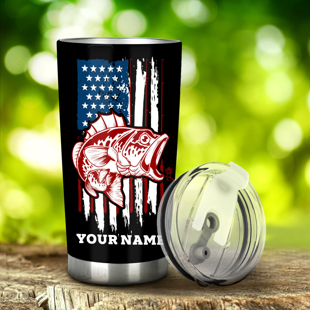 I Fish For Hours - Personalized Fishing Tumbler