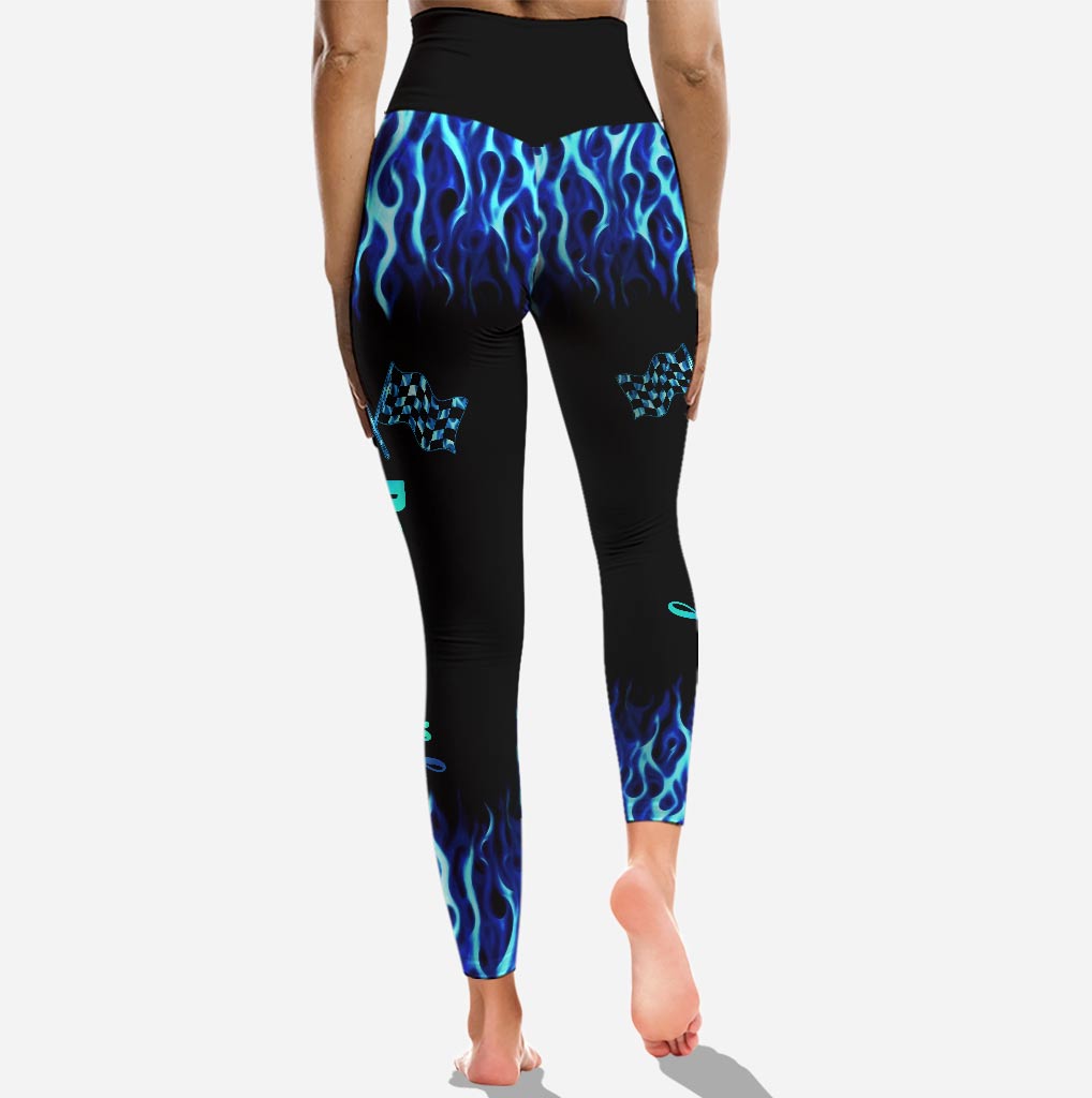 I'm Still Hot - Racing Cross Tank Top and Leggings