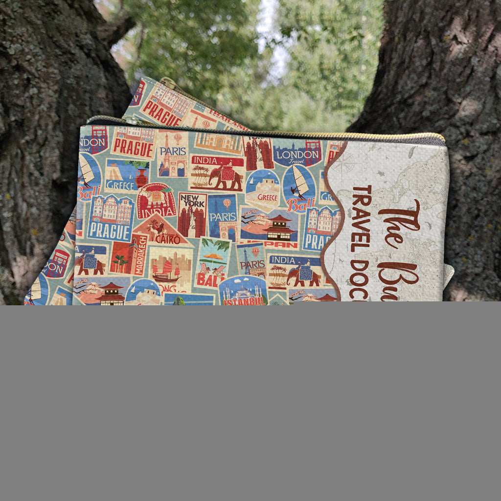 Family Travel Documents - Personalized Travelling Pouch