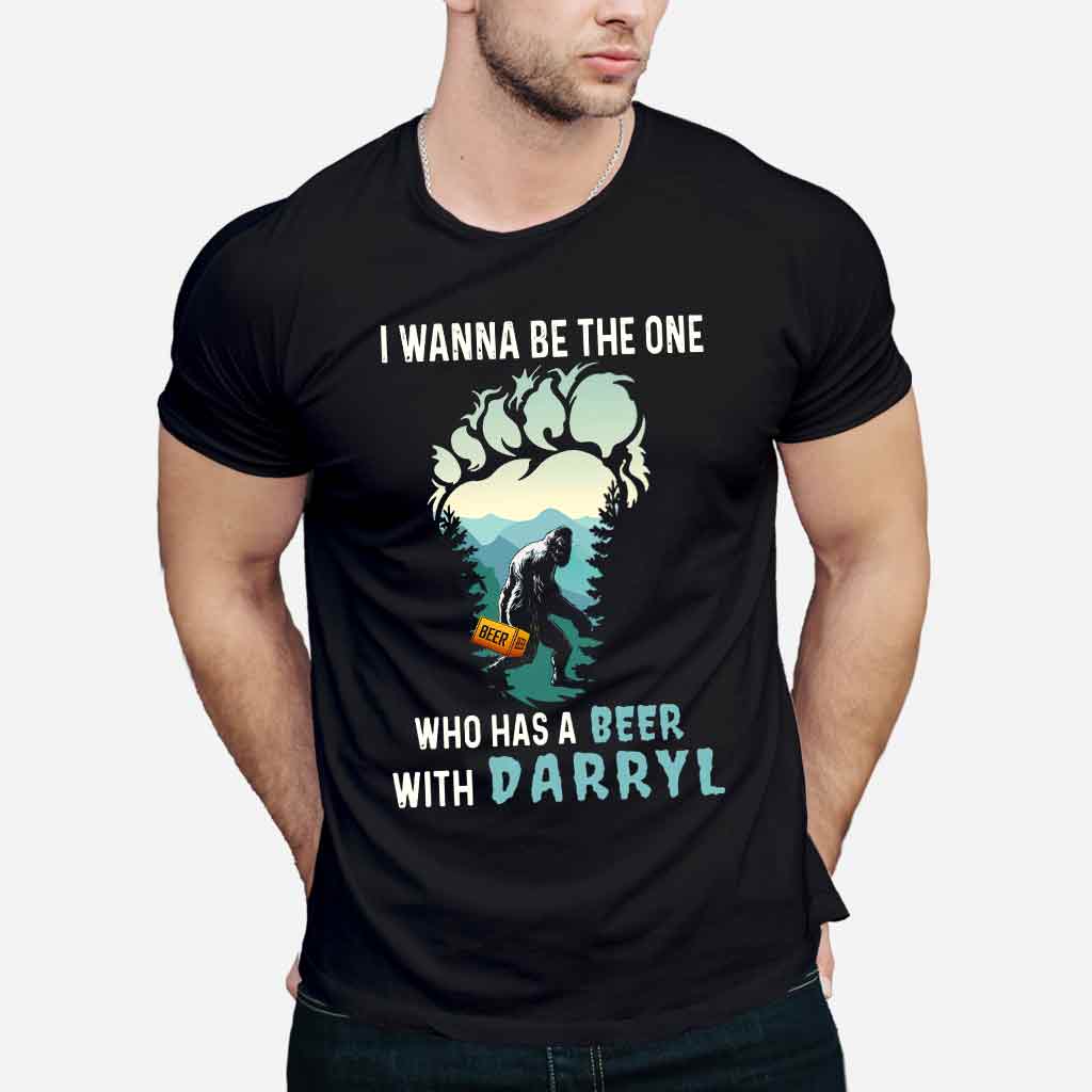 I Wanna Be The One Who Has A Beer With Bigfoot - Camping T-shirt and Hoodie 112021