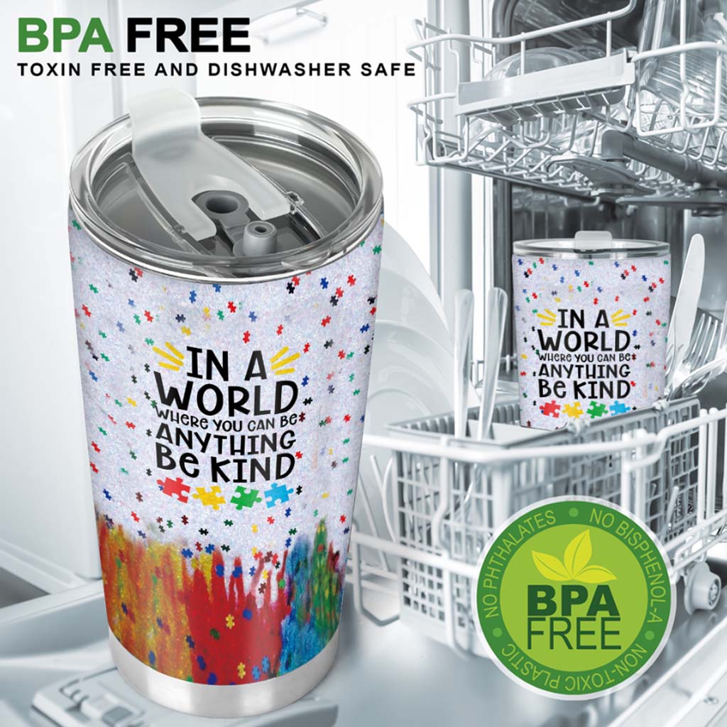 I Love Someone With Autism - Autism Awareness Tumbler 112021