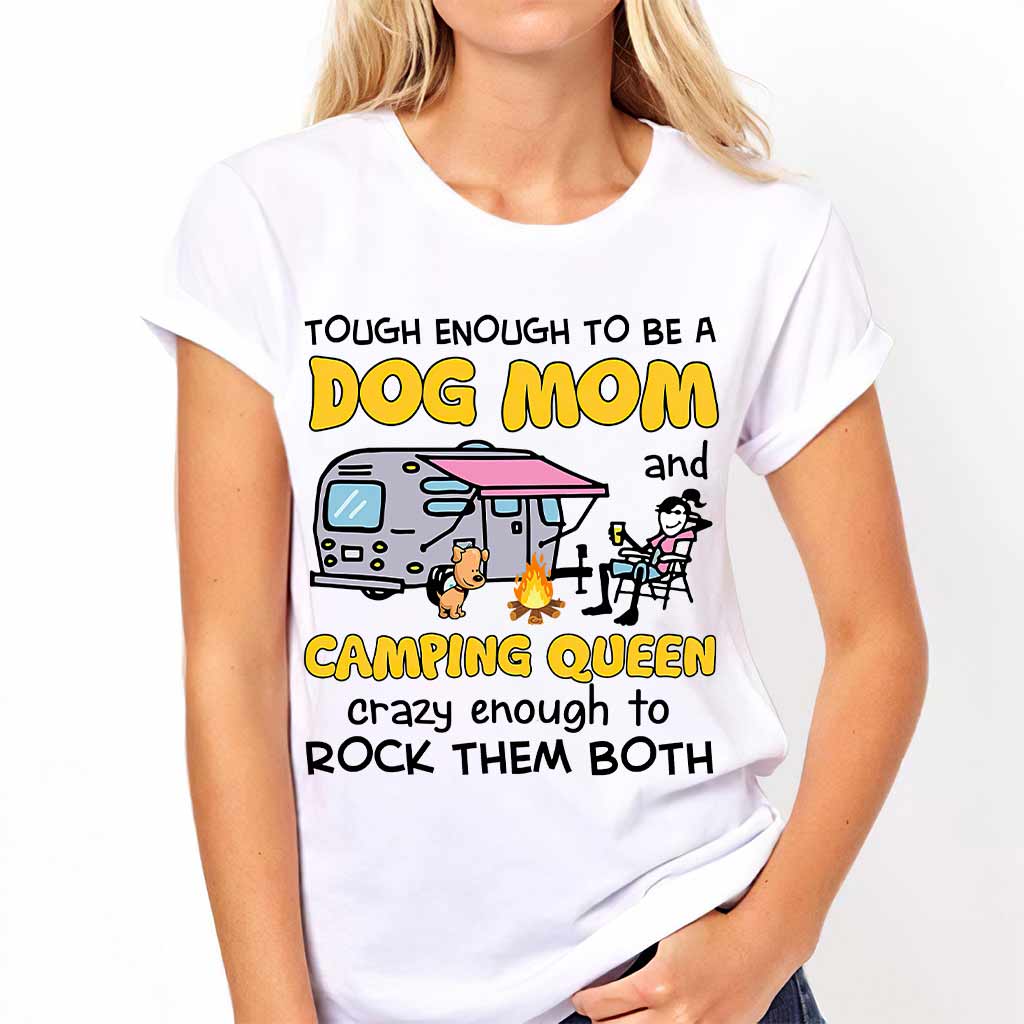 Tough Enough To Be Camping Queen - T-shirt and Hoodie 1121