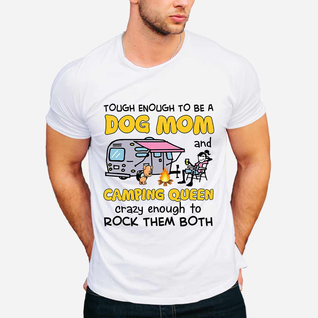 Tough Enough To Be Camping Queen - T-shirt and Hoodie 1121