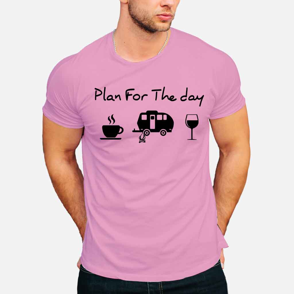 Plan For The Day - Camping T-shirt and Hoodie 112021