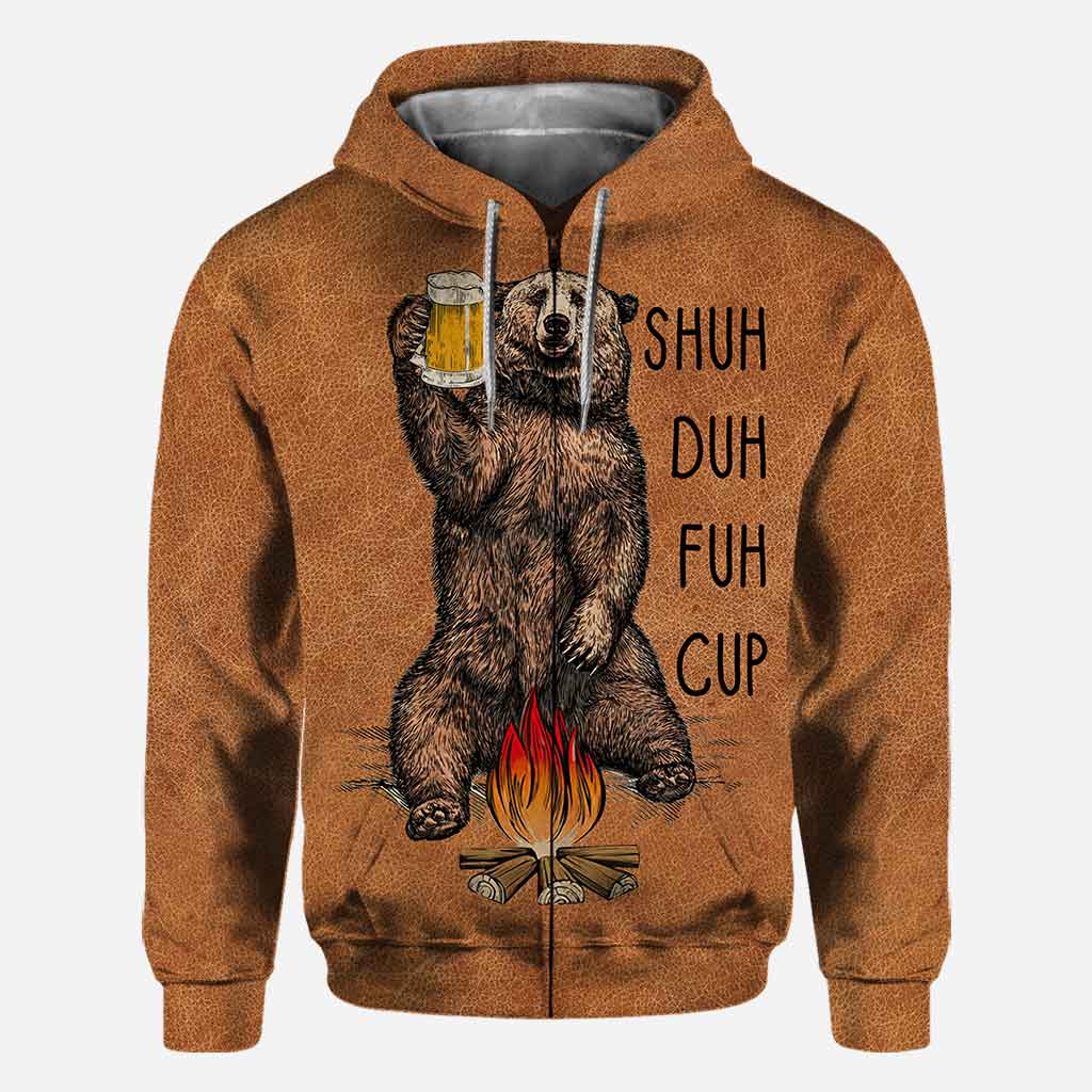 Shuh Duh Fuh Cup - Camping All Over T-shirt and Hoodie 112021