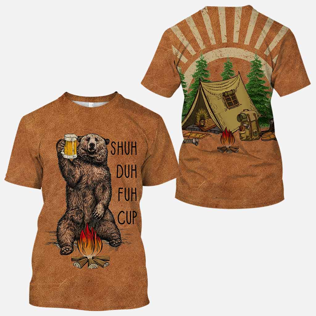 Shuh Duh Fuh Cup - Camping All Over T-shirt and Hoodie 112021