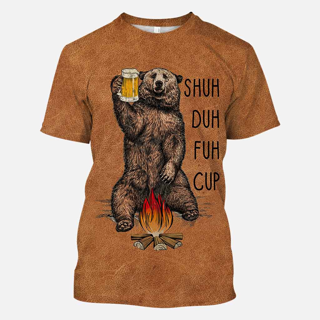 Shuh Duh Fuh Cup - Camping All Over T-shirt and Hoodie 112021