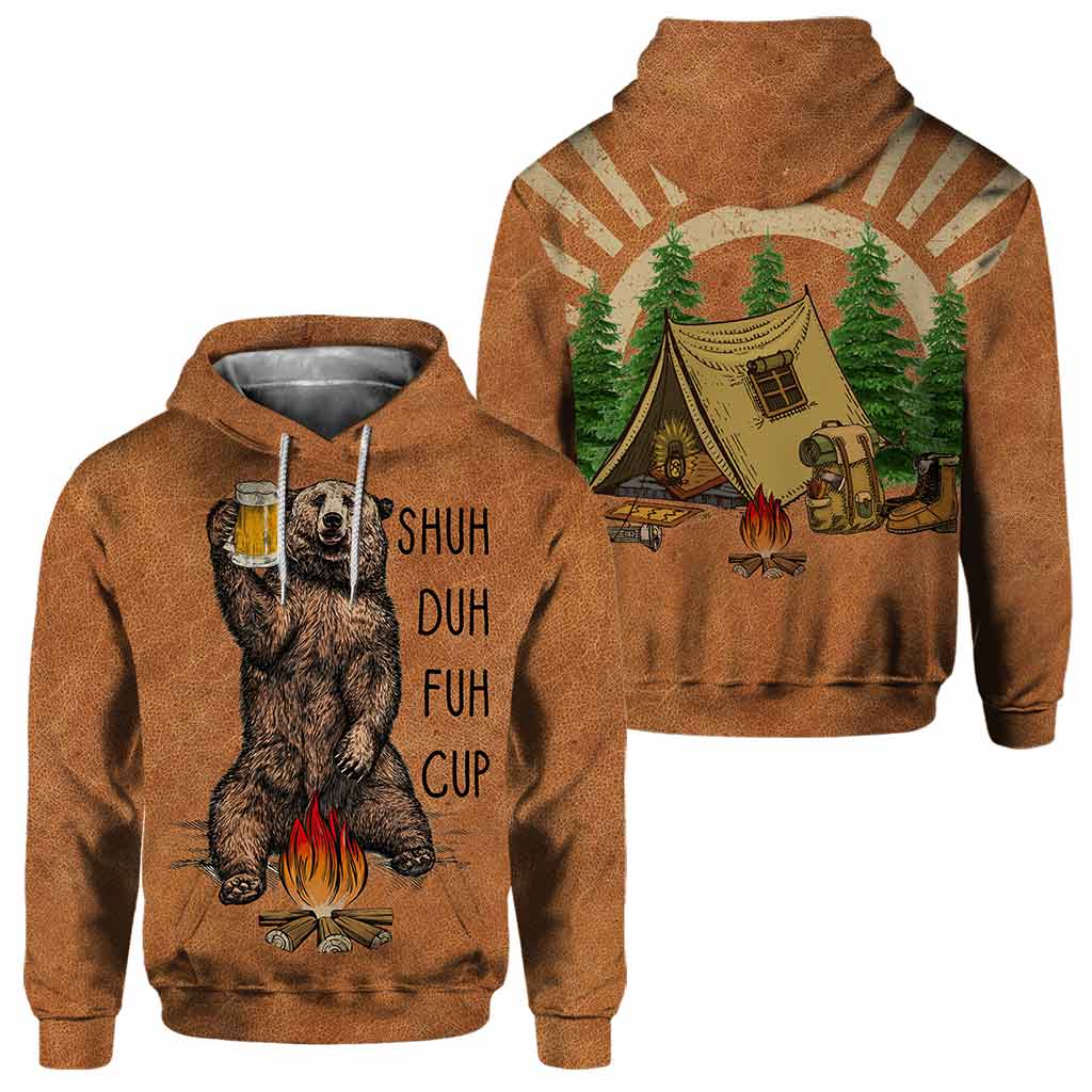 Shuh Duh Fuh Cup - Camping All Over T-shirt and Hoodie 112021