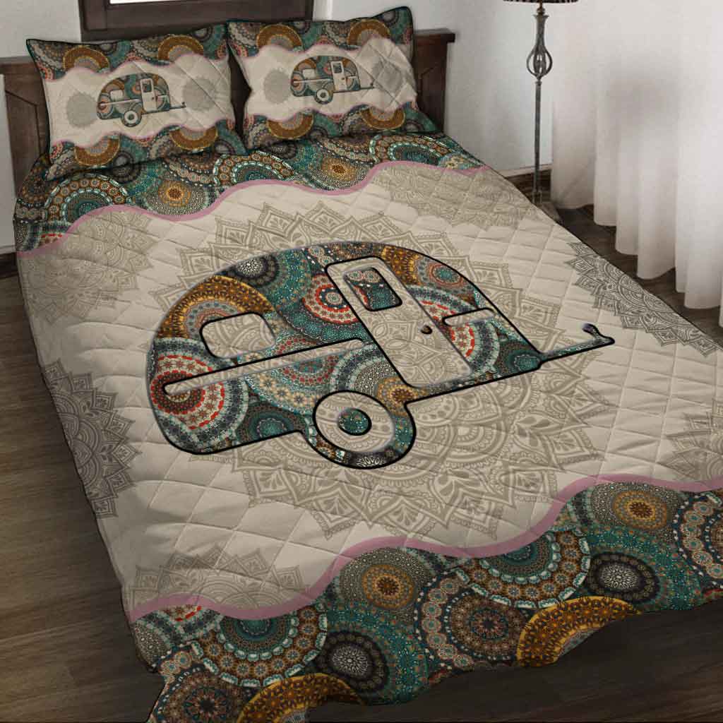 Love Camping Quilt Set 112021