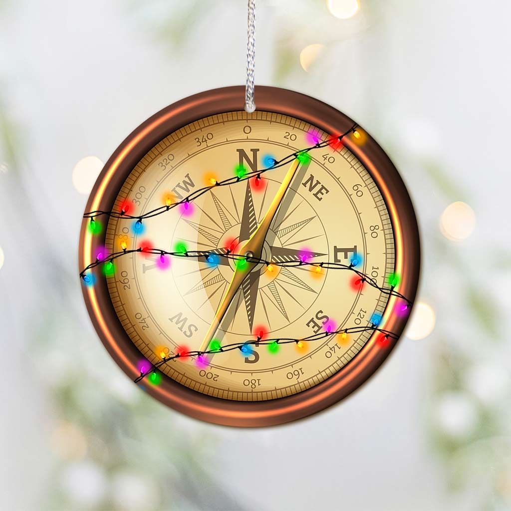 Camping Items Collection - Christmas Camping Ornament (Printed On Both Sides)